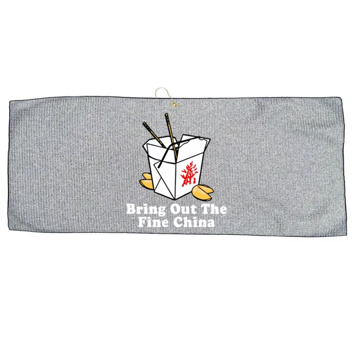 Bring Out The Fine China Large Microfiber Waffle Golf Towel