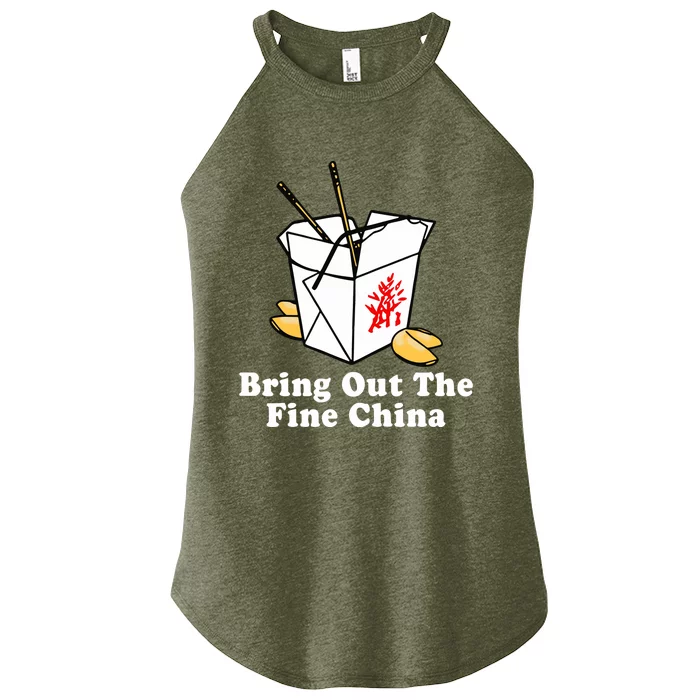 Bring Out The Fine China Women’s Perfect Tri Rocker Tank