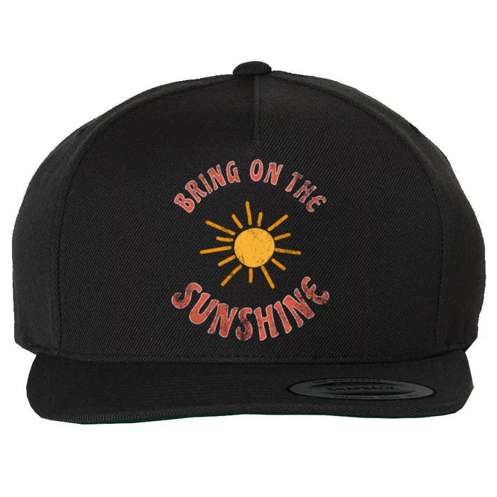 Bring On The Sunshine Vacay Mode Beach Vacation Cute Gift Wool Snapback Cap