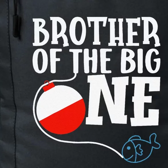 Brother Of The Big One Fishing Boy First Birthday Ofishally Daily Commute Backpack