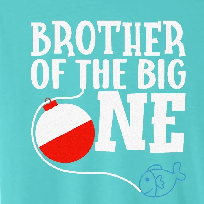 Brother Of The Big One Fishing Boy First Birthday Ofishally ChromaSoft Performance T-Shirt