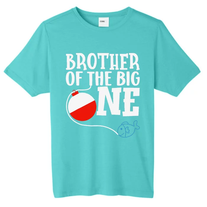 Brother Of The Big One Fishing Boy First Birthday Ofishally ChromaSoft Performance T-Shirt