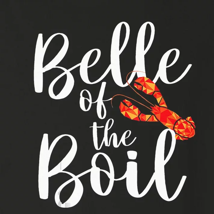 Belle Of The Boil Shrimps Crawfish Crab Seafood Lover Toddler Long Sleeve Shirt