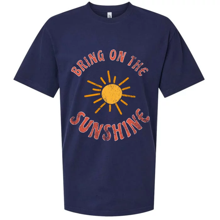 Bring On The Sunshine Vacay Mode Beach Vacation Cute Gift Sueded Cloud Jersey T-Shirt