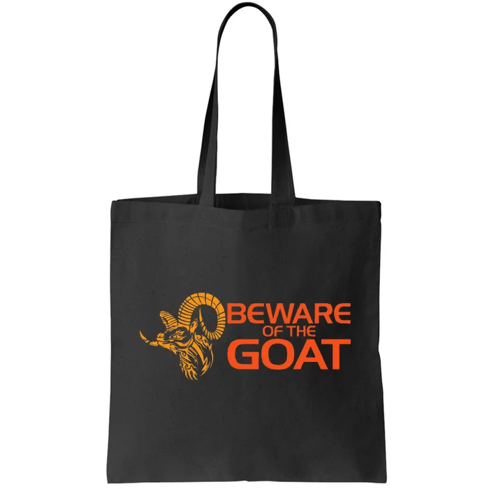 Beware Of The Goat Freemason Masonic Freemasonry Tote Bag