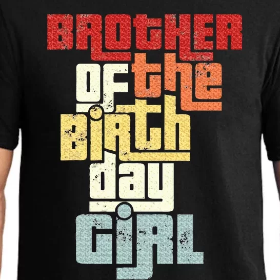 Brother Of The Birthday Girl Pajama Set