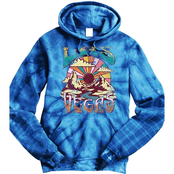 Brother Of The Birthday Girllas Vegas Tie Dye Hoodie