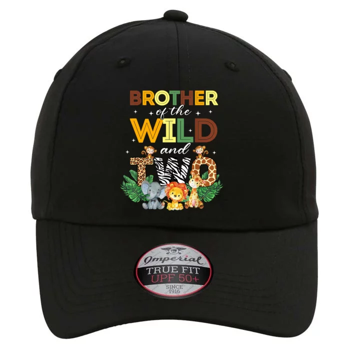 Brother Of The Wild Two Zoo Birthday Safari Jungle Animal The Original Performance Cap