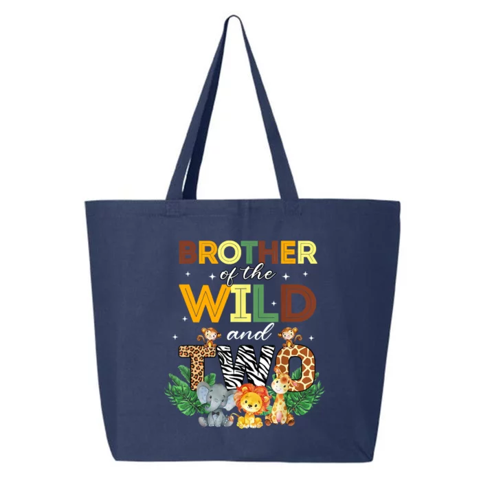 Brother Of The Wild Two Zoo Birthday Safari Jungle Animal 25L Jumbo Tote