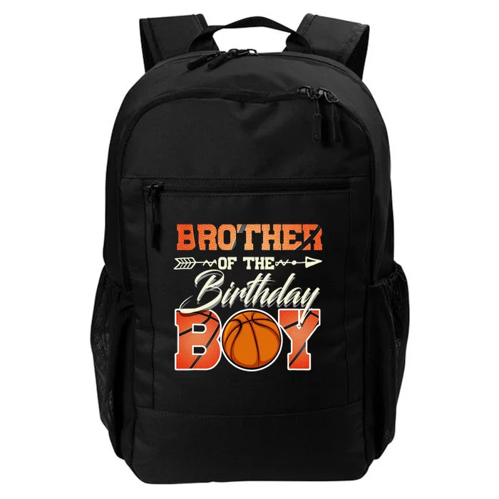 Brother Of The Birthday Basketball Funny Daily Commute Backpack