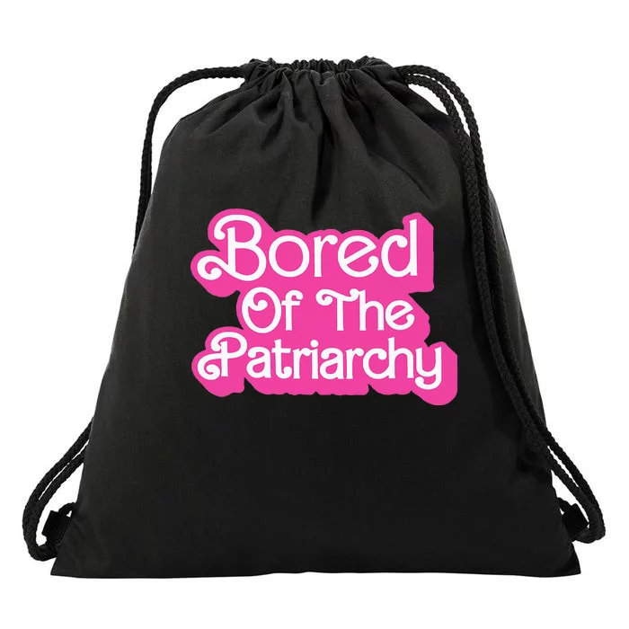 Bored Of The Patriarchy Drawstring Bag