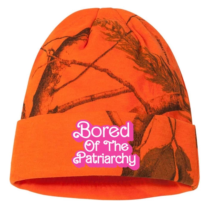 Bored Of The Patriarchy Kati - 12in Camo Beanie