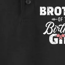 Brother of the birthday daughter matching family Dry Zone Grid Performance Polo