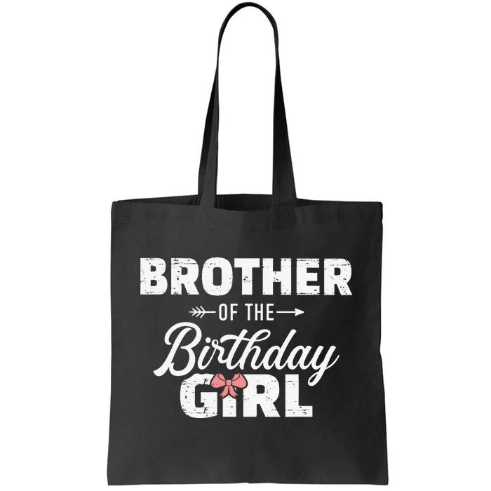 Brother of the birthday daughter matching family Tote Bag