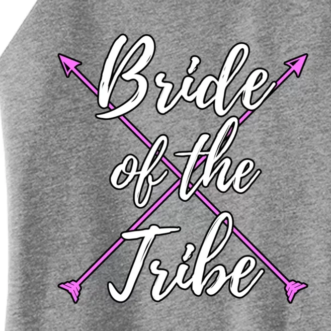 Bride Of The Tribe Funny Bachelorette Party Gift Women’s Perfect Tri Rocker Tank