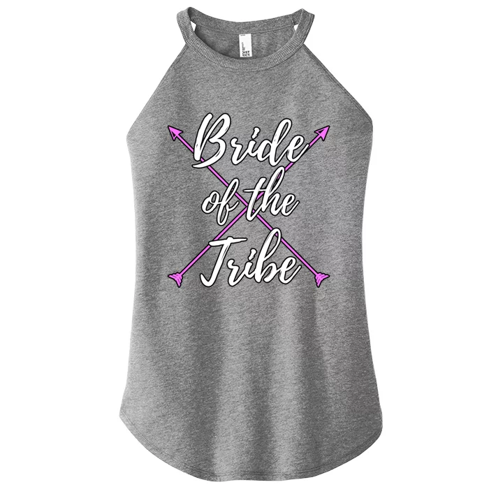 Bride Of The Tribe Funny Bachelorette Party Gift Women’s Perfect Tri Rocker Tank