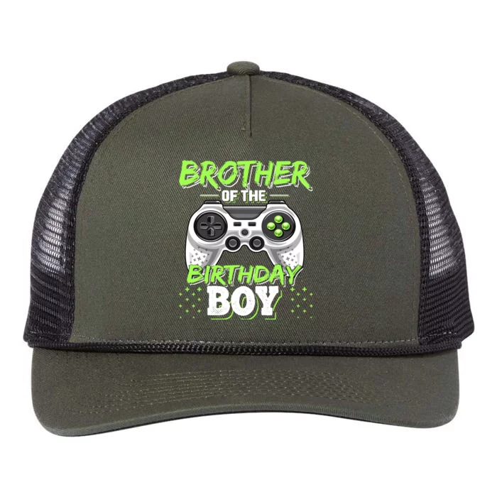 Brother Of The Birthday Retro Rope Trucker Hat Cap