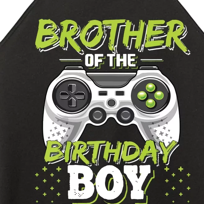 Brother Of The Birthday Boy Matching Video Game Birthday Women’s Perfect Tri Rocker Tank