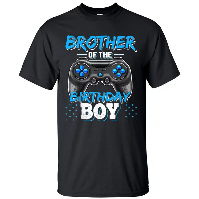 Brother Of The Birthday Boy Matching Video Game Birthday Tall T-Shirt