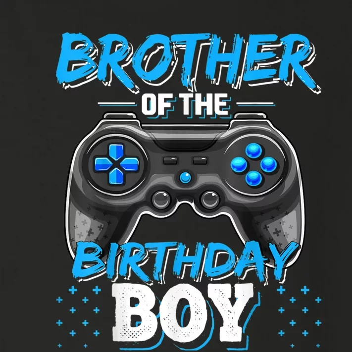 Brother Of The Birthday Boy Matching Video Game Birthday Toddler Long Sleeve Shirt