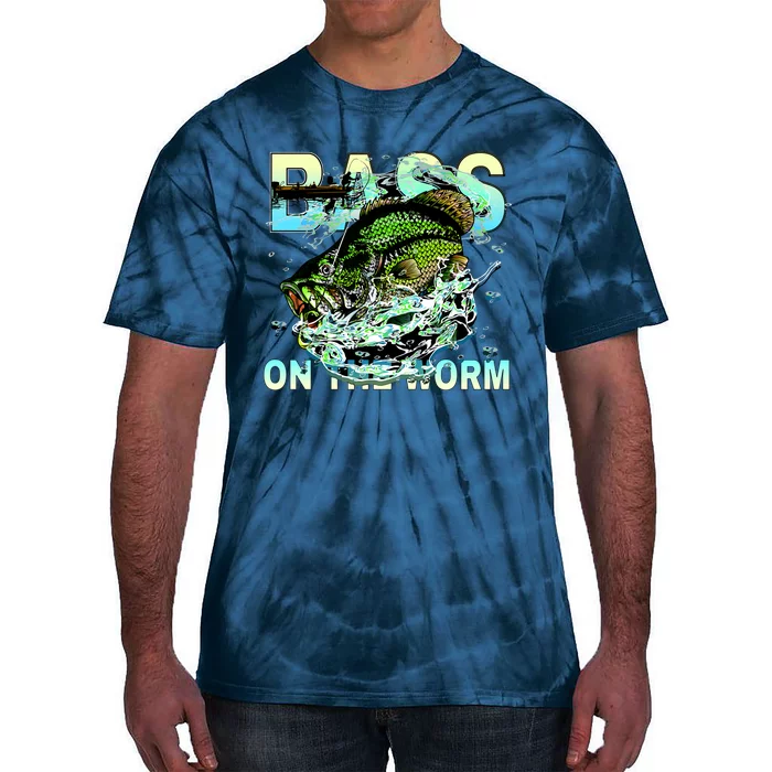 Bass On The Worm Tie-Dye T-Shirt