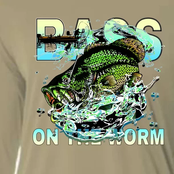 Bass On The Worm Cooling Performance Long Sleeve Crew