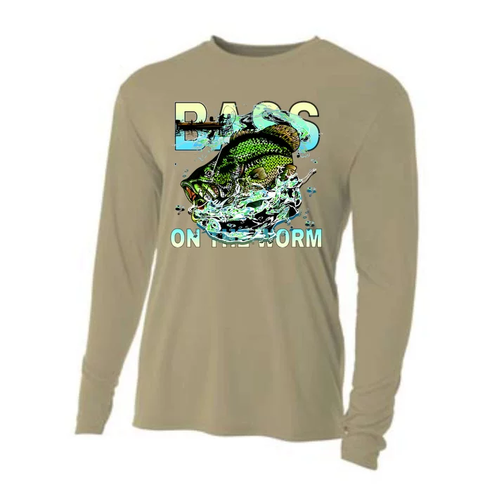 Bass On The Worm Cooling Performance Long Sleeve Crew