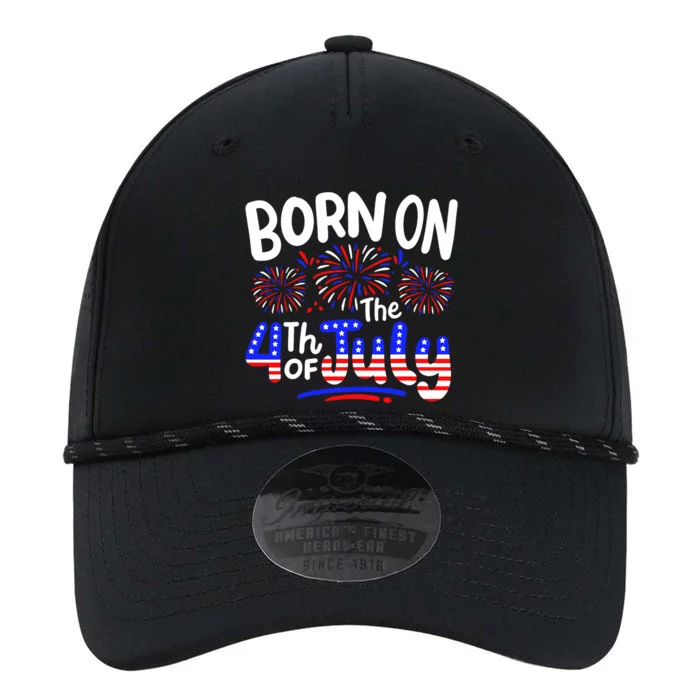 Born On The 4th Of July Birthday Party Usa Performance The Dyno Cap