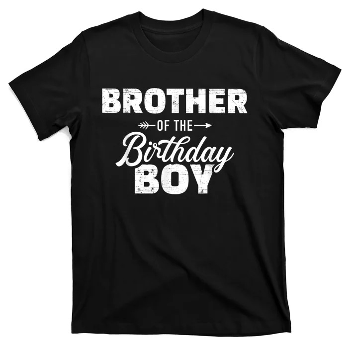 Brother Of The Birthday Boy Son Matching Family T-Shirt