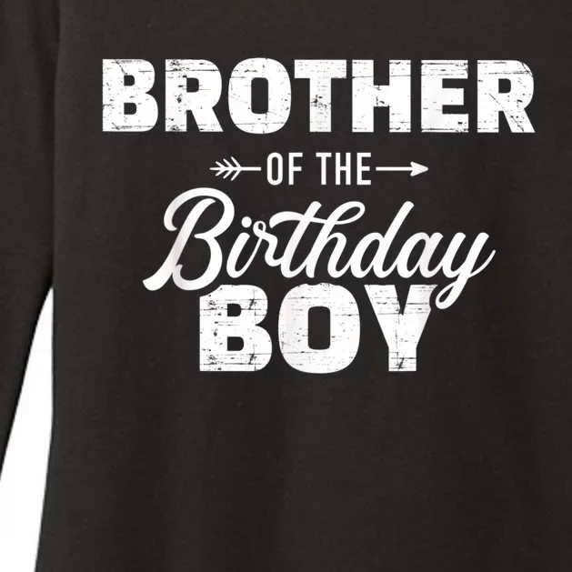 Brother Of The Birthday Boy Son Matching Family Womens CVC Long Sleeve Shirt