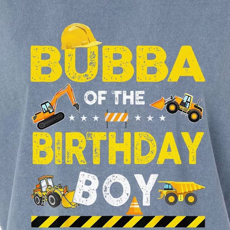 Bubba Of The Birthday Boy Construction Worker Birthday Garment-Dyed Women's Muscle Tee