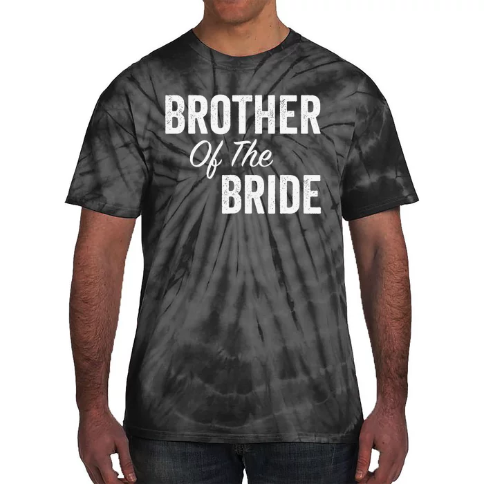 Brother Of The Bride Tie-Dye T-Shirt