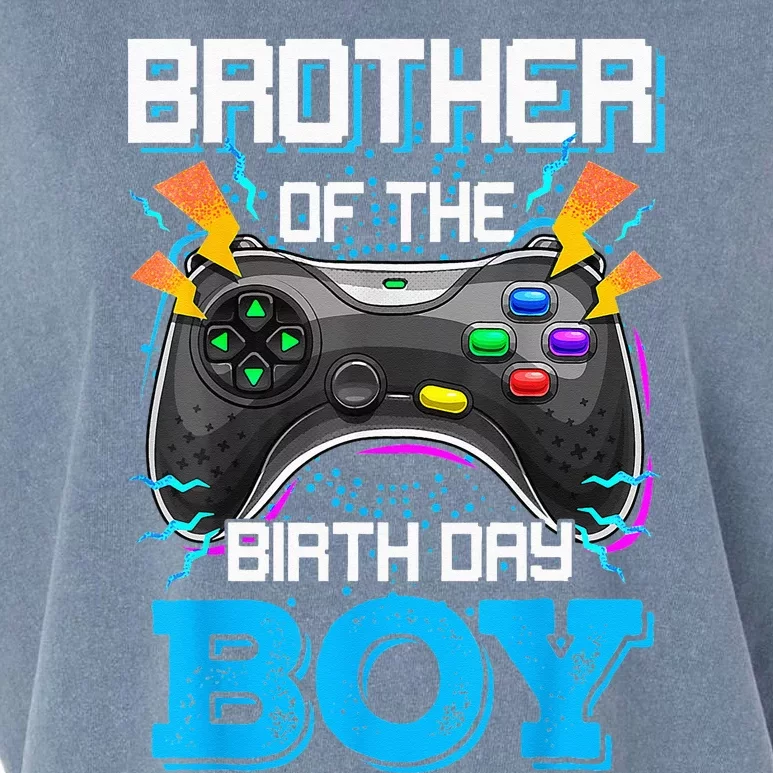 Brother Of The Birthday Boy Happy Birthday Video Game Garment-Dyed Women's Muscle Tee