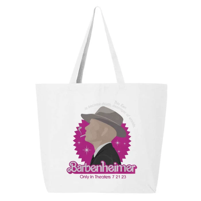 Barbenheimer Only Theaters 7 21 23 This Ken Is Become Death Destroyer Of Worlds 25L Jumbo Tote