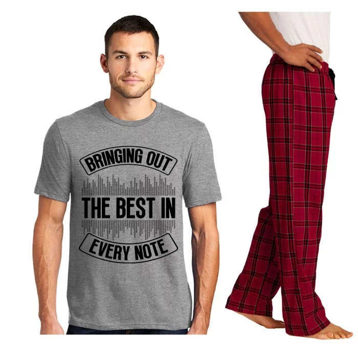 Bringing Out The Best In Every Note Sound Engineer Pajama Set