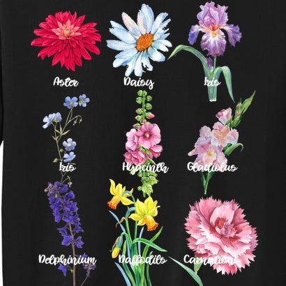 Botanical Floral Flowers Sweatshirt