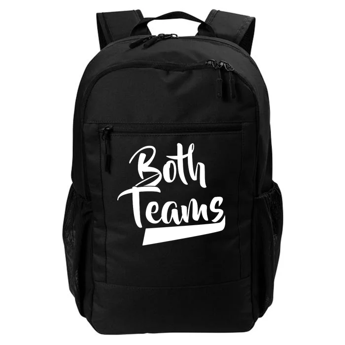 Both Teams Funny Gay Bisexual Equality Daily Commute Backpack