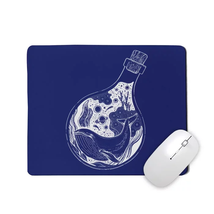 Bottled Whale Mousepad