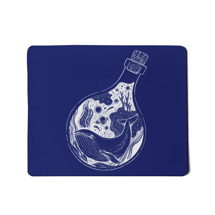 Bottled Whale Mousepad