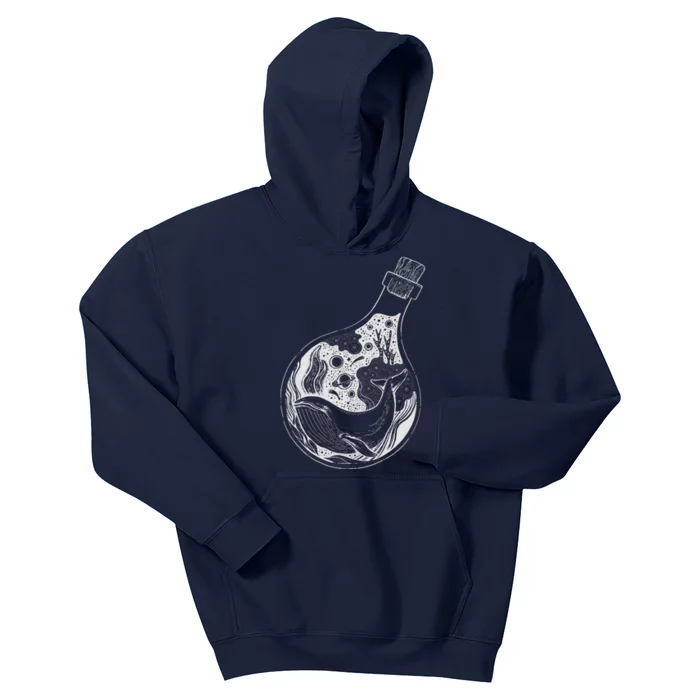 Bottled Whale Kids Hoodie