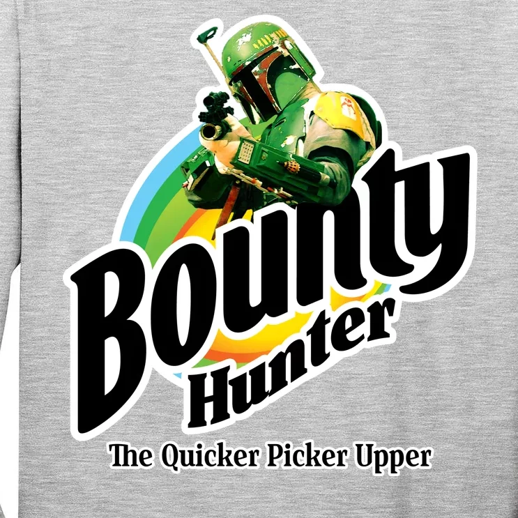 Bounty Hunter The Quicker Picker Upper Tall Long Sleeve T-Shirt