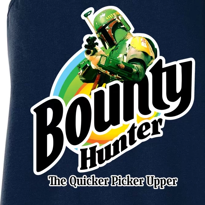 Bounty Hunter The Quicker Picker Upper Women's Racerback Tank