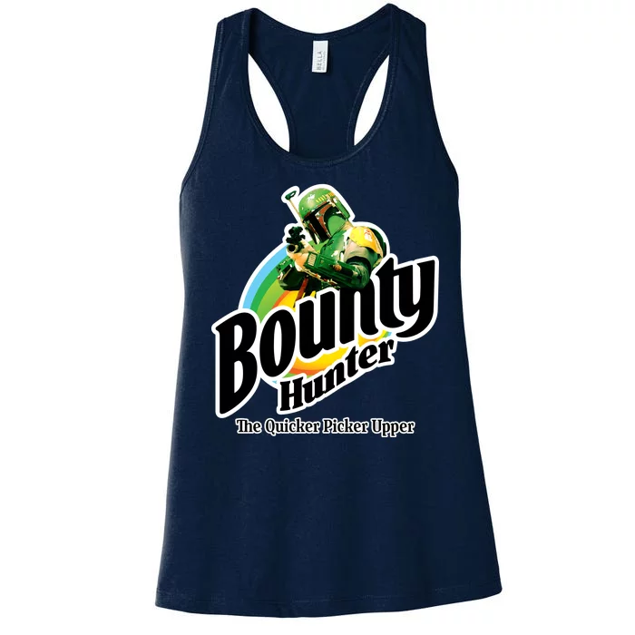 Bounty Hunter The Quicker Picker Upper Women's Racerback Tank