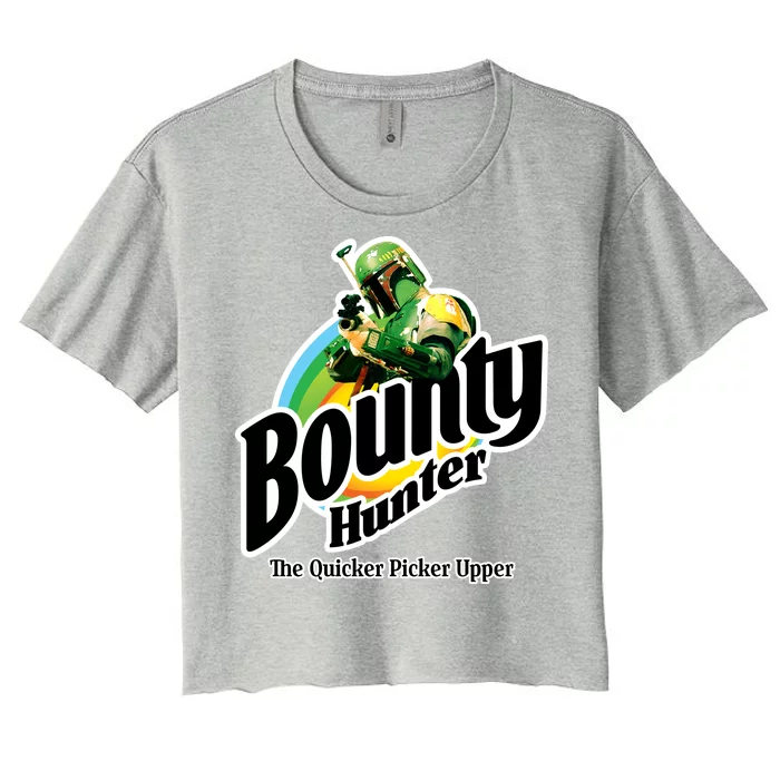 Bounty Hunter The Quicker Picker Upper Women's Crop Top Tee