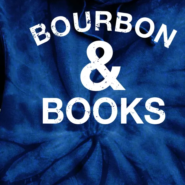 Bourbon & Books Tie Dye Hoodie