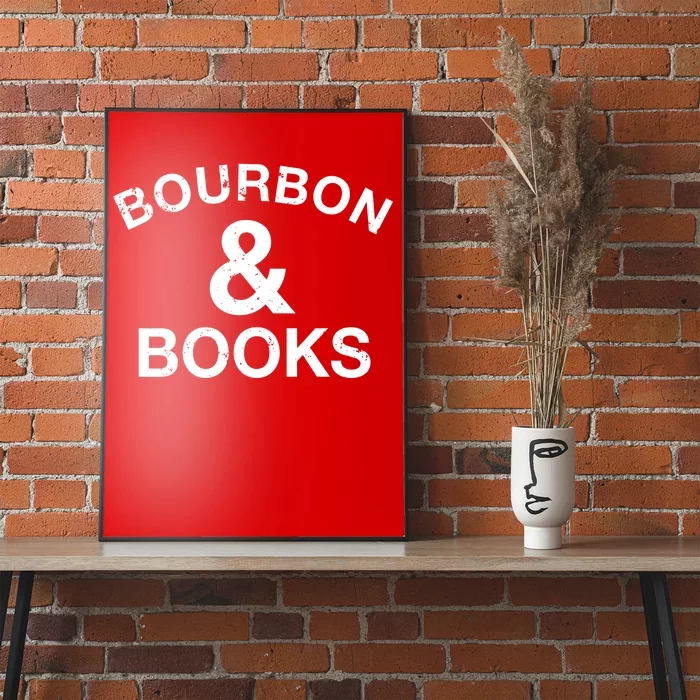 Bourbon & Books Poster