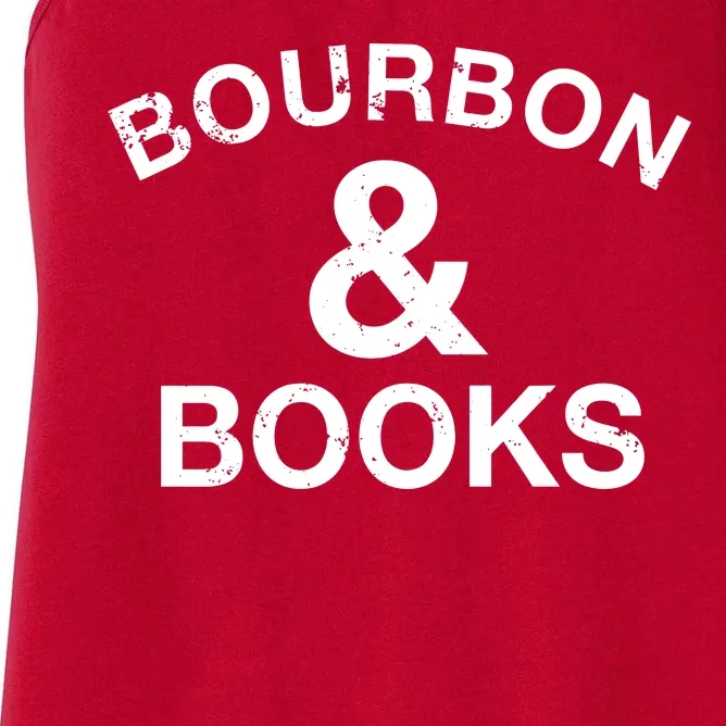 Bourbon & Books Women's Racerback Tank