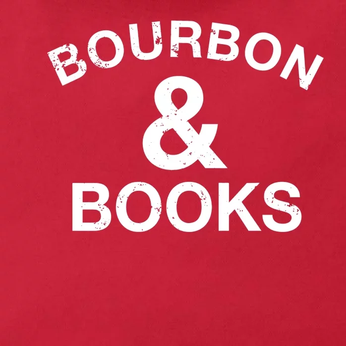 Bourbon & Books Zip Tote Bag