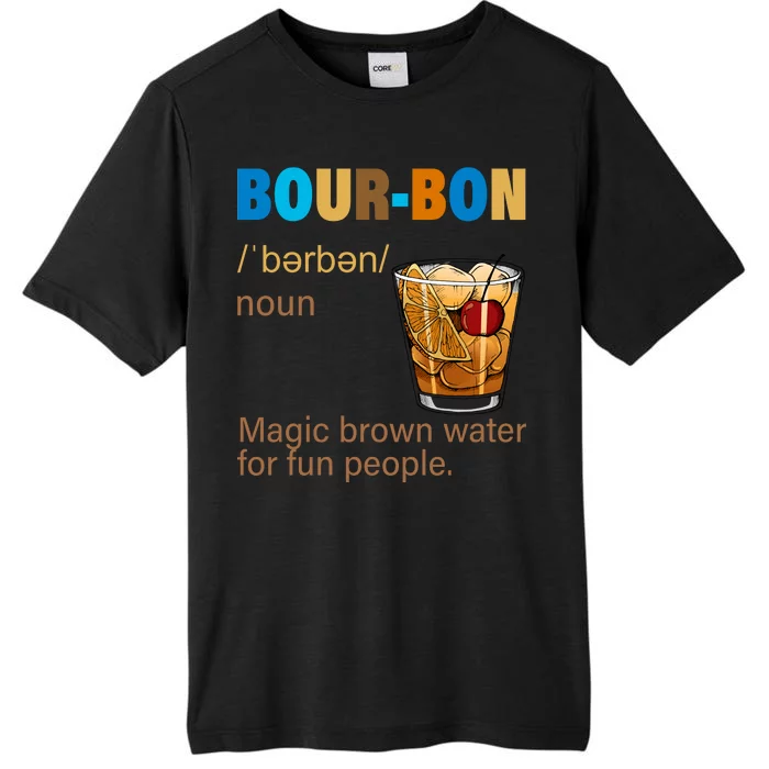 Bourbon Magic Brown Water For Fun People ChromaSoft Performance T-Shirt