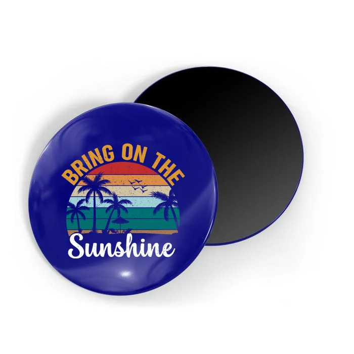 Bring On Vintage The Sunshine Retro Rainbow Summer Meaningful Gift Magnet